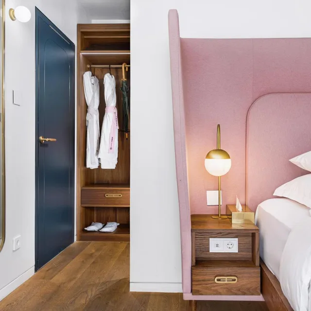 غرفة بسرير مزدوج، Gatsby Athens Hotel 2/4