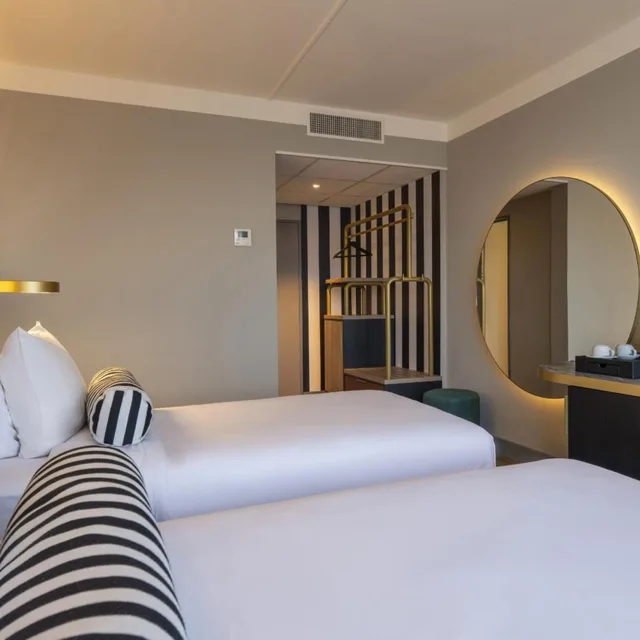 غرفة بسريرين منفصلين، The Belson Brussels, a Tribute Portfolio Hotel 4/7