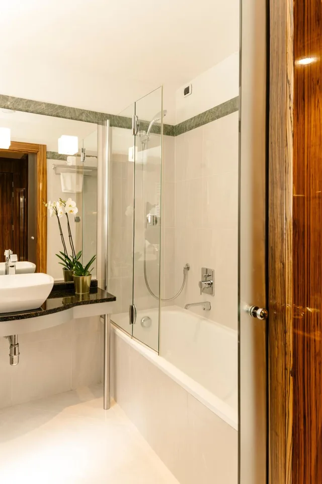 غرفة كومفورت بسرير مزدوج بحوض استحمام، Hotel Cosmopolitan 4/4