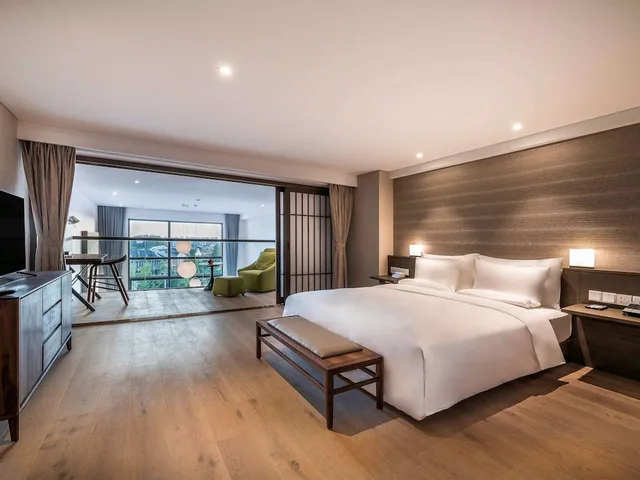 جناح دوبلكس ديلوكس بسرير كينج، Novotel Suites Shanghai Hongqiao 1/5