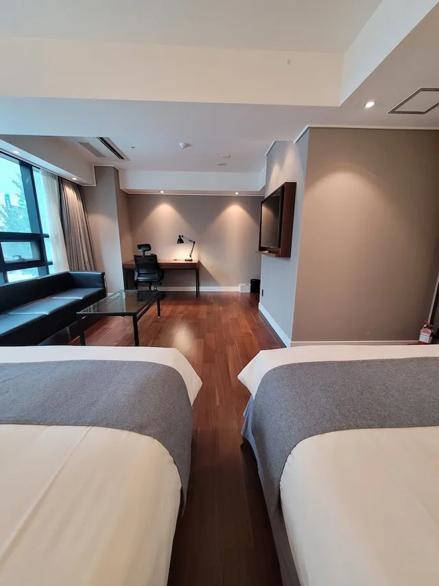 جناح رئاسي عائلي بسريرين مزدوجين، Baiton Seoul Dongdaemun Hotel 1/2