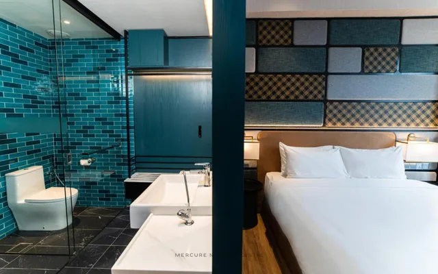 غرفة بريفيليج بسريرين منفصلين، Mercure Miri City Centre 10/10
