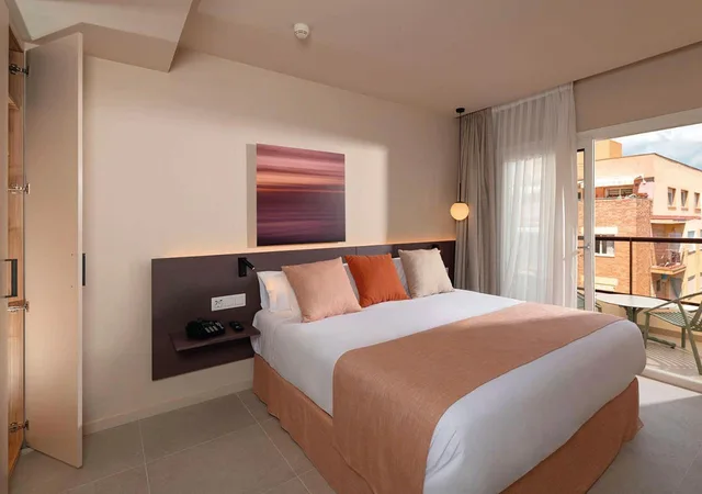 غرفة عائلية بسرير كوين وسرير فردي، AQUA Hotel Promenade & Spa 4/5