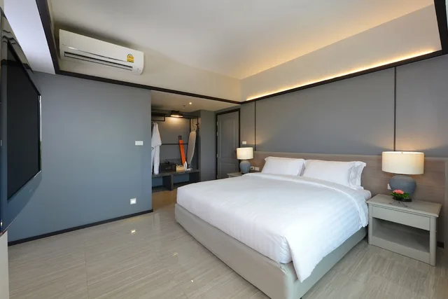 جناح بسريرين منفصلين بغرفتي نوم، Tinidee Hotel Bangkok Golf Club 2/4