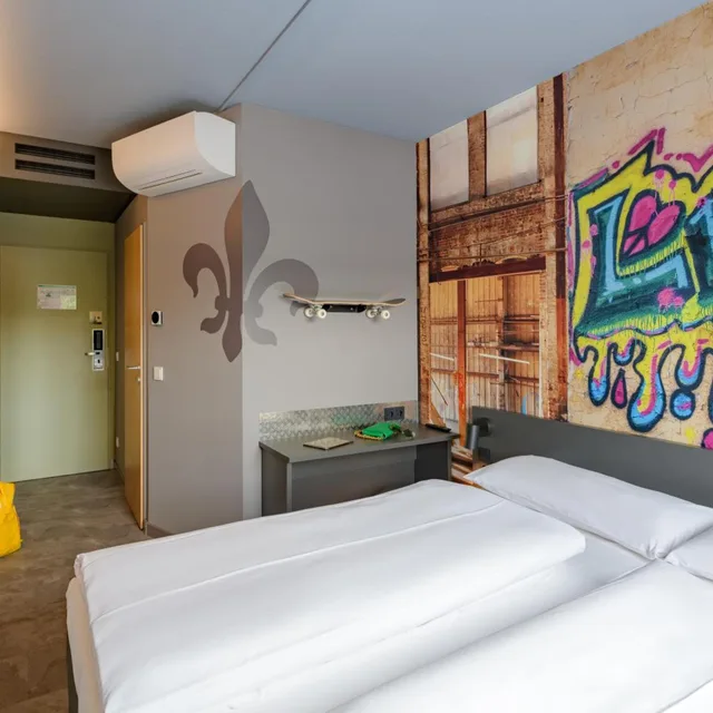 غرفة بسريرين منفصلين، Felix Hotel Darmstadt 6/10
