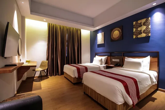 غرفة ديلوكس بسريرين منفصلين، Gayo Petro Hotel Takengon 8/8