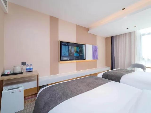 غرفة بزنس بسريرين منفصلين، Lavande Hotel (Beijing South Railway Station Shiliuzhuang Subway Station) 4/6