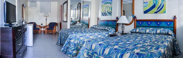 غرفة قياسية بسريرين مزدوجين، Villa Cofresi Hotel 4/5