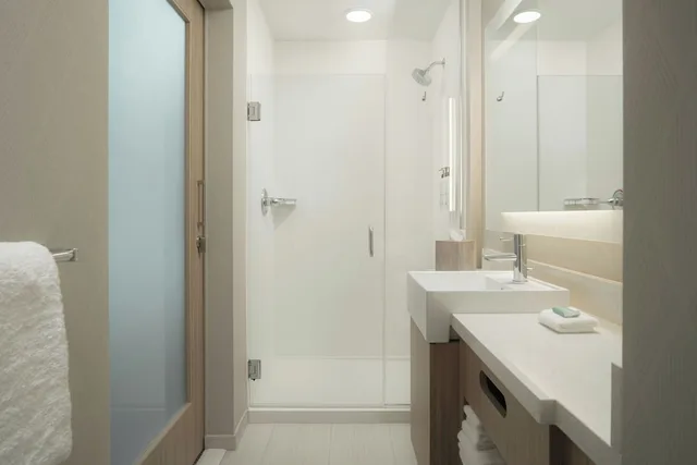 جناح بسريرين كوين مع أريكة، SpringHill Suites by Marriott Tampa Downtown 3/5