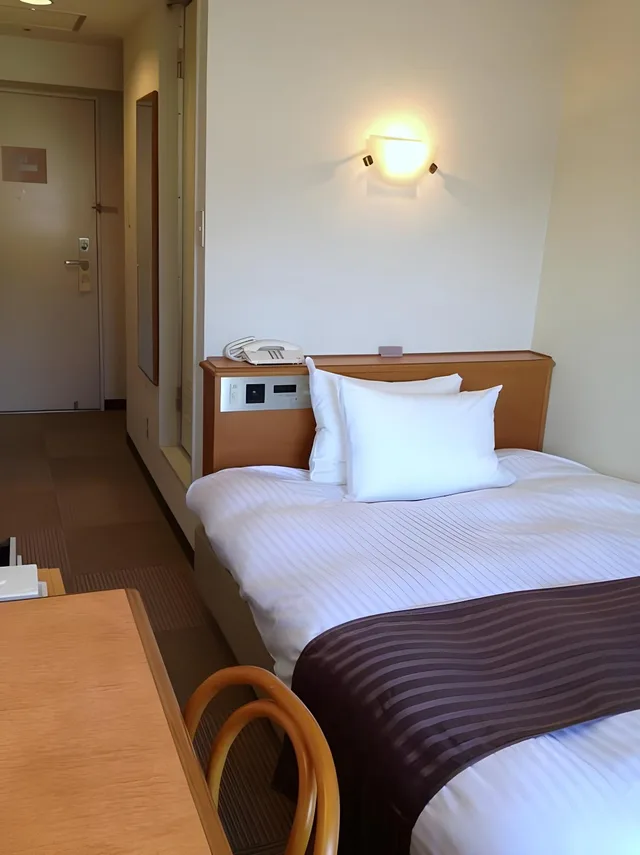 غرفة بإطلالة على المدينة مفردة بسرير مزدوج للمدخنين، Tottori City Hotel 1/1