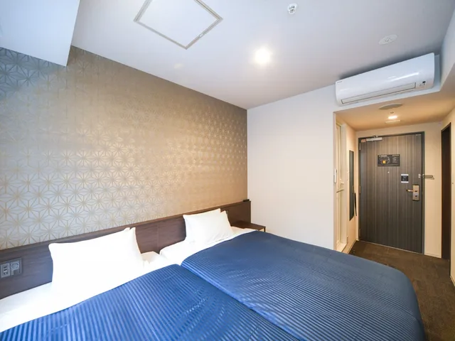 غرفة بسريرين منفصلين، Hotel Livemax Nihonbashi Koamicho 1/4