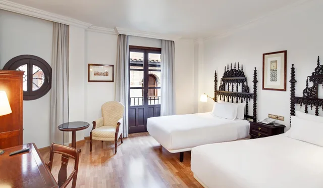 غرفة بسريرين منفصلين، Hotel Sercotel Palacio de Los Gamboa 2/8