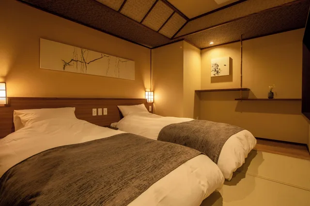 Deluxe, Twin Beds, Canyon Side, Hot Spring Bath، Jozankei Yurakusoan 1/1