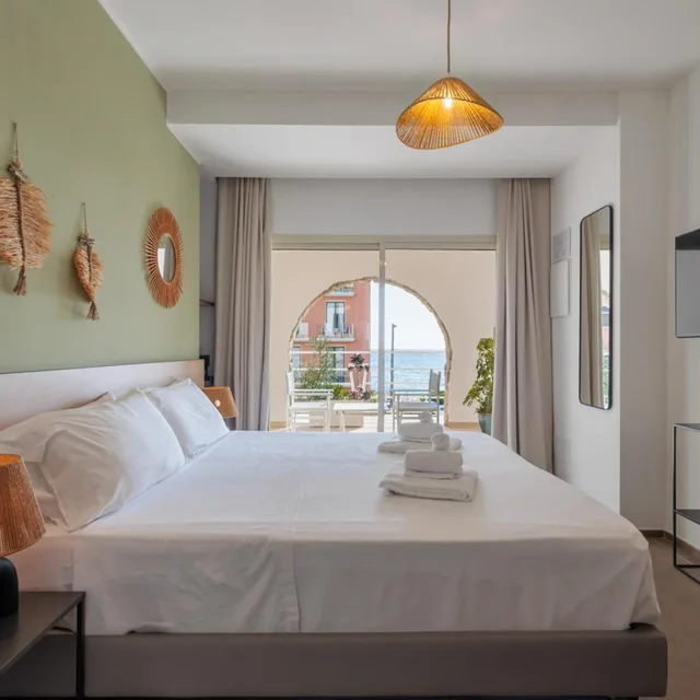 غرفة بسرير مزدوج بشرفة، Hotel Moresco 2/10