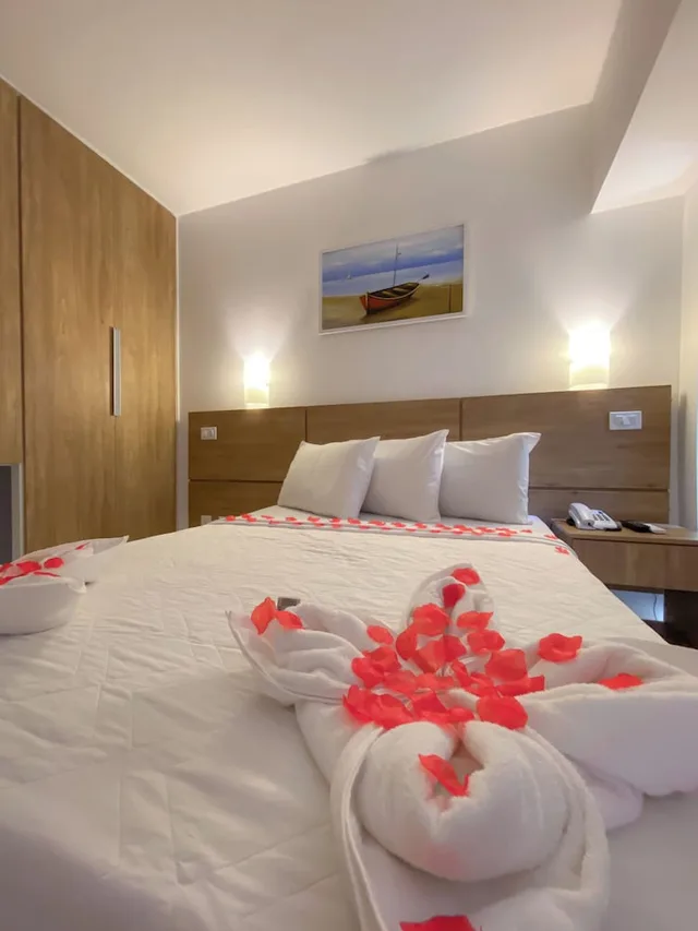 غرفة قياسية بسرير مزدوج، Bosque Do Porto Praia Hotel 6/10