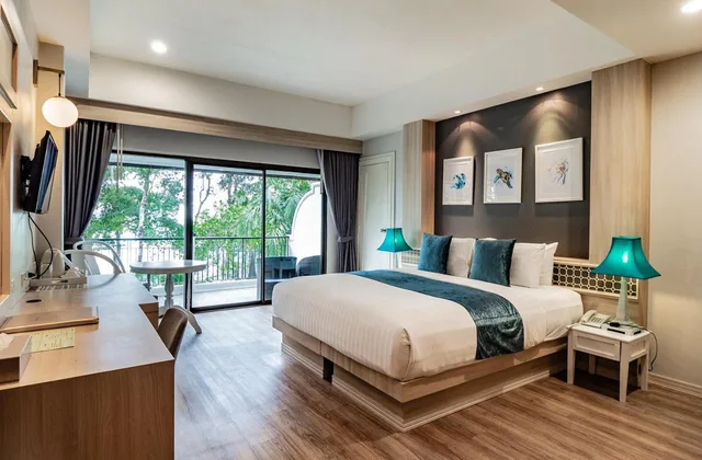 غرفة ديلوكس بسرير مزدوج أو سريرين منفصلين، Khaolak Emerald Beach Resort and Spa 2/10