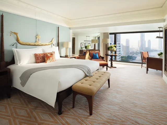 جناح بسرير كينج، Mandarin Oriental Bangkok 2/6