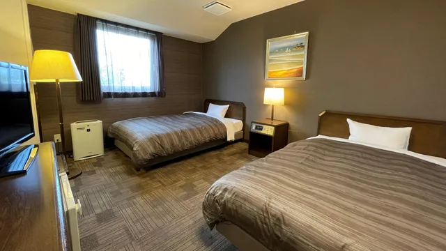 غرفة قياسية بسريرين منفصلين، Hotel Route-Inn Ageo 1/2