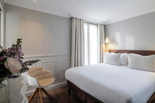 غرفة سوبيريور بسريرين منفصلين، Hotel Madeleine Haussmann 10/10