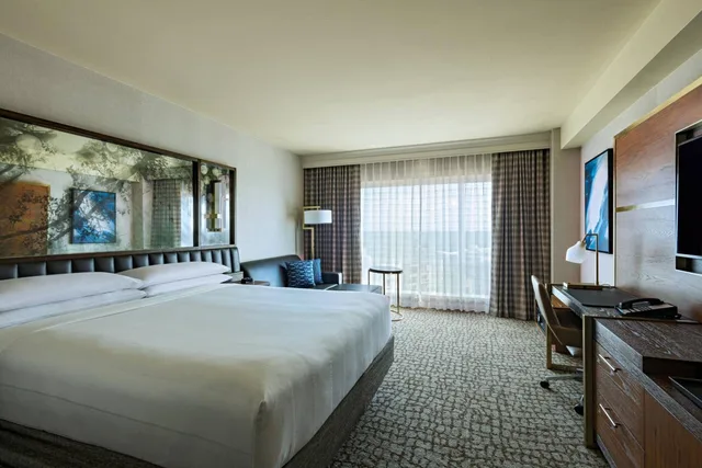 غرفة بسرير كينج، The Woodlands Waterway Marriott Hotel And Convention Center 3/12