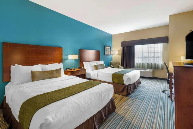غرفة قياسية بسريرين كوين، Best Western Plus Patterson Park Inn 6/10