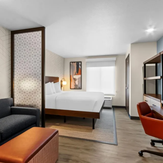 Efficiency, King Bed, Sofa، Everhome Suites Ocala I-75 North 1/5
