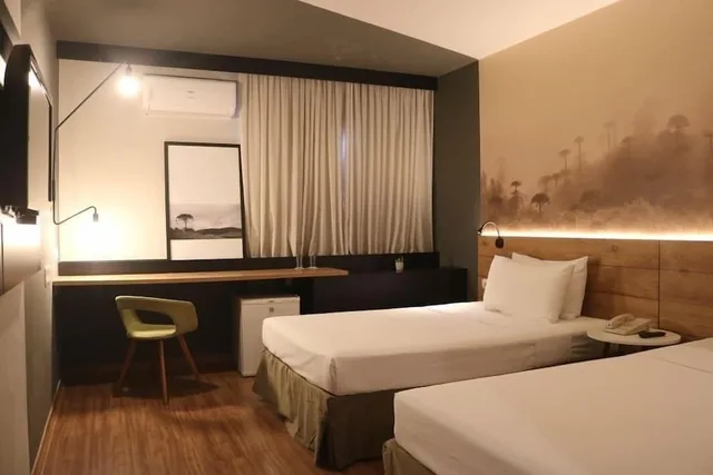 شقة بسريرين منفصلين، Hotel Cassino Tower Curitiba Aeroporto By Nacional Inn 2/7