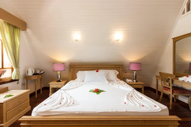 Garden, Chalet, Double Bed، La Digue Island Lodge 1/2