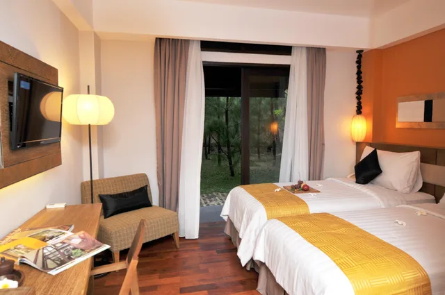 غرفة تنفيذية بسريرين منفصلين، The Silk At Dago Boutique Hotel 1/1