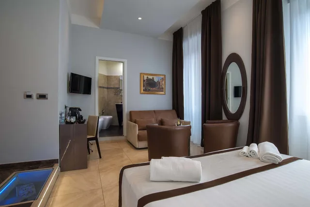 جناح جونيور بسرير كوين مع أريكة، Pantheon Caesar Relais 1/4