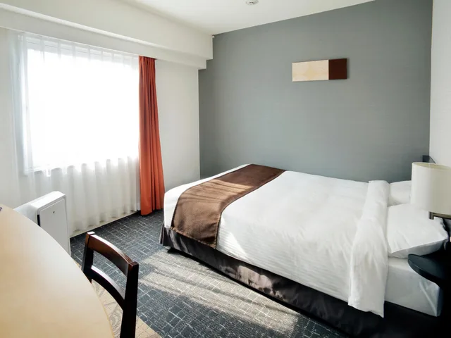 غرفة قياسية صغيرة بسرير مزدوج للمدخنين، Sapporo Tokyu REI Hotel 2/2