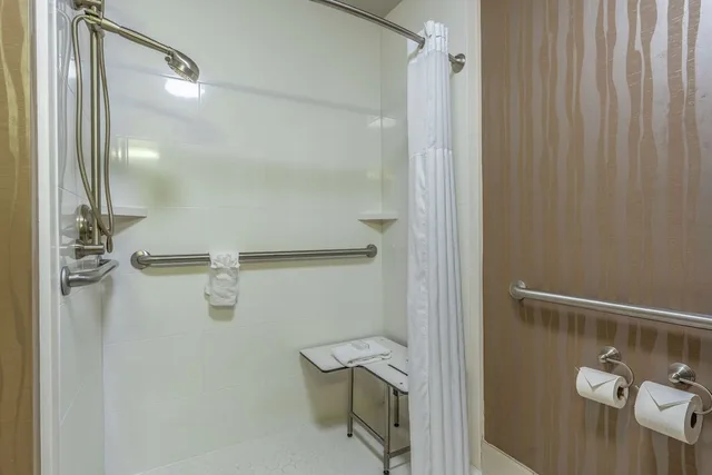 غرفة بسرير كينج مع أريكة لذوي الإعاقة، Hampton Inn Milledgeville 5/6