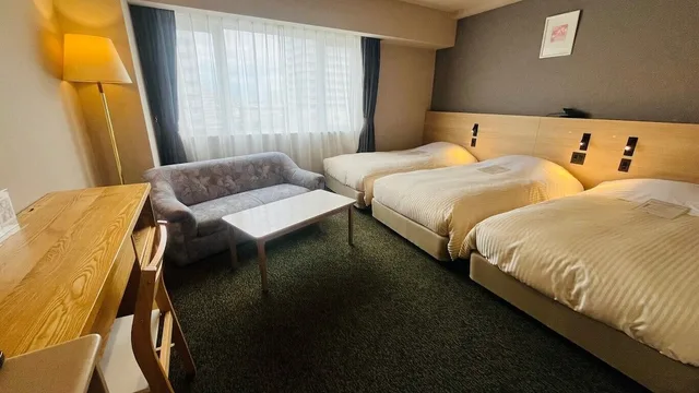 غرفة ثلاثية بثلاثة أسرّة، Kotoni Green Hotel 2/3