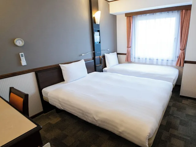 Room, Twin Beds, Toyoko Inn Hikone-eki Higashi-guchi 2/3