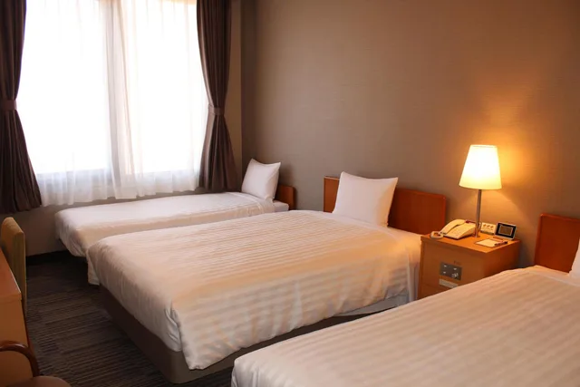 غرفة قياسية ثلاثية بثلاثة أسرّة، Hotel Kanazawa Kenrokusou 3/4