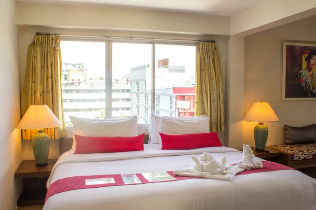 غرفة ديلوكس بسرير مزدوج، Villa Cha Cha Banglumphu 1/2