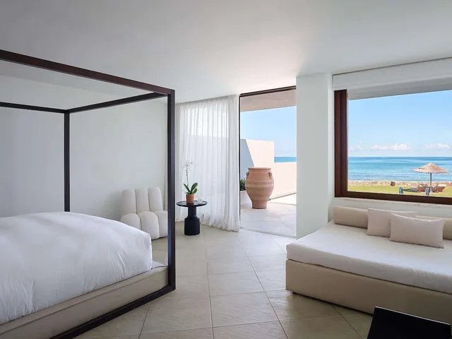 Junior Suite, Deluxe, Bungalow, Sea View, Private Pool، Amirandes, A Resort to Live 1/2