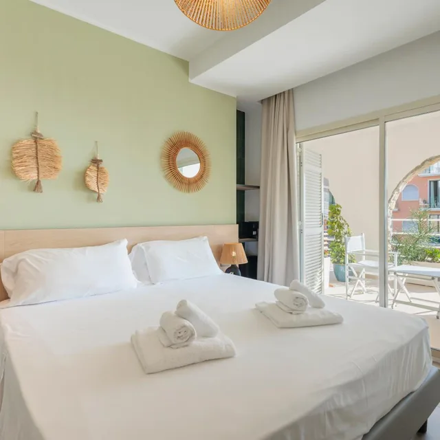 غرفة بسرير مزدوج بشرفة، Hotel Moresco 3/10