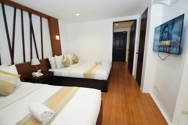 غرفة بريميير بسريرين مزدوجين بغرفة نوم واحدة، Acl Suites 1/3