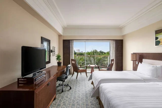 Premier, Family, Twin Beds, Ocean Wing، Shangri-La Mactan, Cebu 2/3