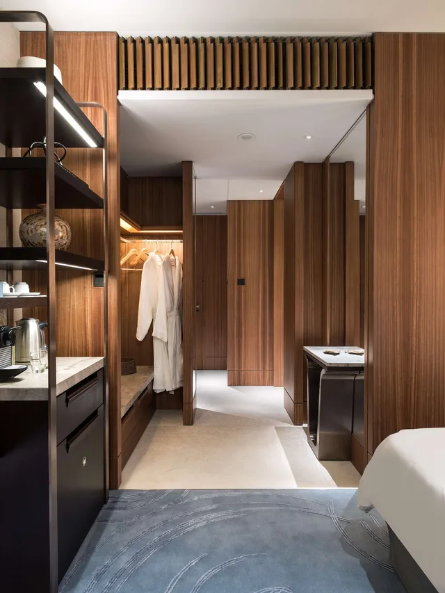 غرفة كلوب بريميير بسرير كينج بإطلالة على المدينة، Kerry Hotel Hong Kong 4/6