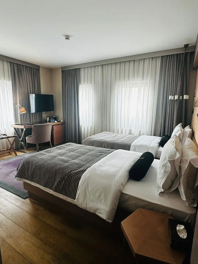 غرفة ديلوكس بسريرين منفصلين، Hotel St. Sophia Istanbul 1/1