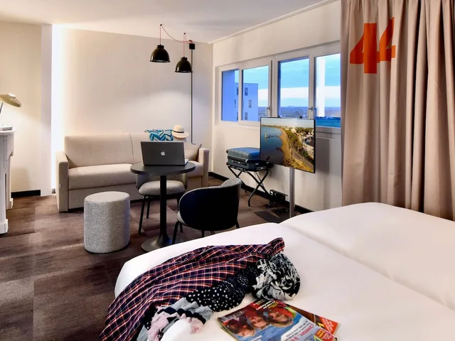 جناح بسرير مزدوج مع أريكة، Ibis Styles Saint Nazaire Centre Gare 2/3
