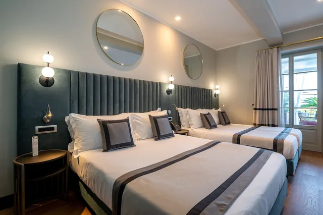 غرفة بسريرين كوين، Grand Hotel Torre Fara 1/1