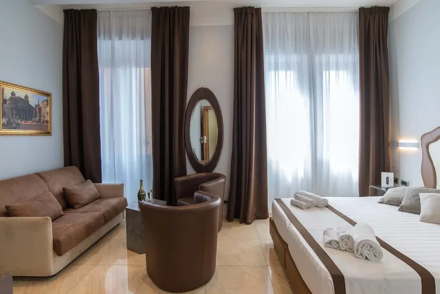 جناح جونيور بسرير كوين مع أريكة، Pantheon Caesar Relais 2/4