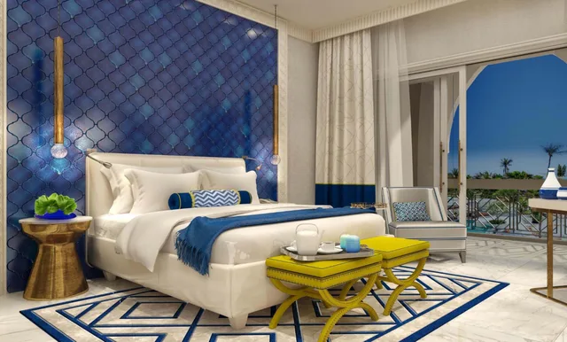 غرفة ديلوكس بإطلالة على البحر مفردة بسرير مزدوج، Rixos Premium Saadiyat Island 1/4