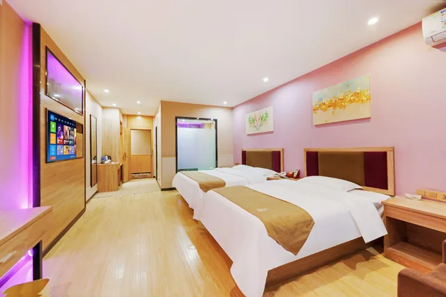 غرفة سوبيريور بسريرين منفصلين وسرير كينج وسرير فردي وسريرين، GreenTree Alliance Hotel Kunming Beijing Road Linyu Bridge Metro Station 1/1