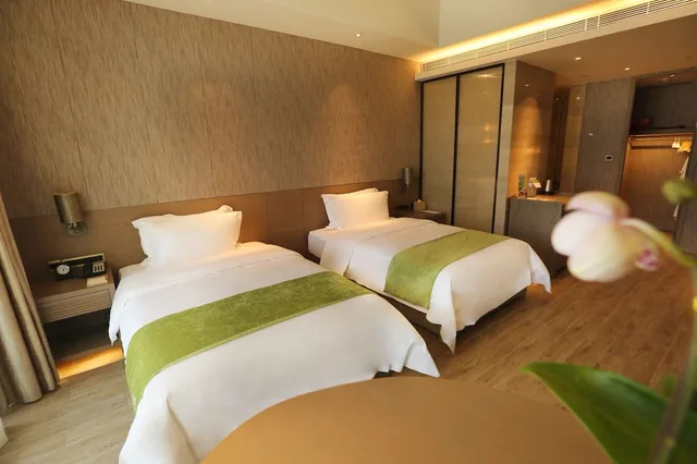 غرفة ديلوكس بسريرين منفصلين بإطلالة على المدينة، Mangrove Tree Resort World (Coral Tower) 5/8