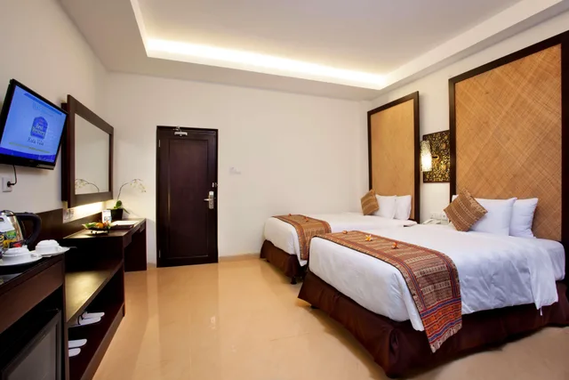 غرفة ديلوكس بسرير مزدوج، Best Western Kuta Villa 2/3