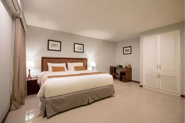 غرفة ديلوكس بسرير كوين، KUTABEX BEACH FRONT HOTEL 2/3
